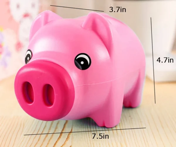 Tirelire Cochon En Plastique​