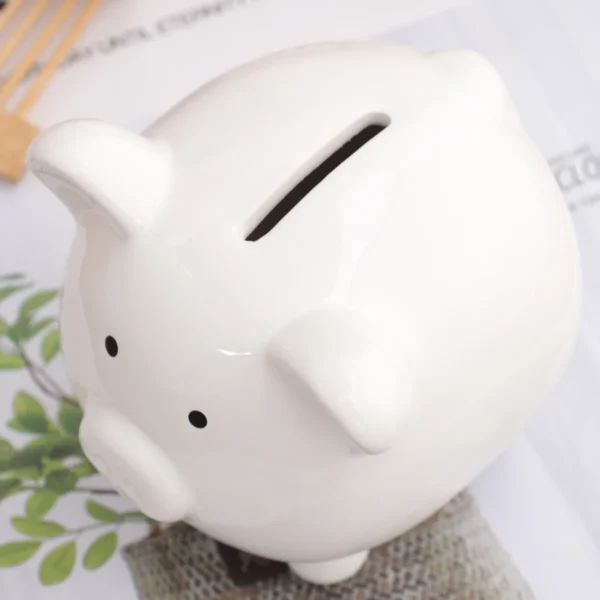 Tirelire Cochon En Porcelaine​