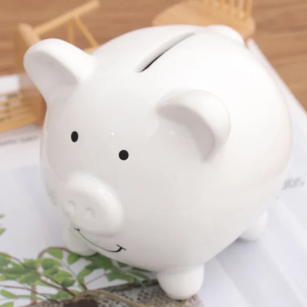 Tirelire Cochon En Porcelaine​