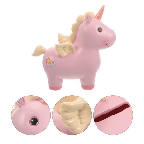 Tirelire Licorne Plastique​