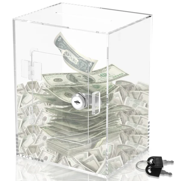 Tirelire Transparente Voyage​