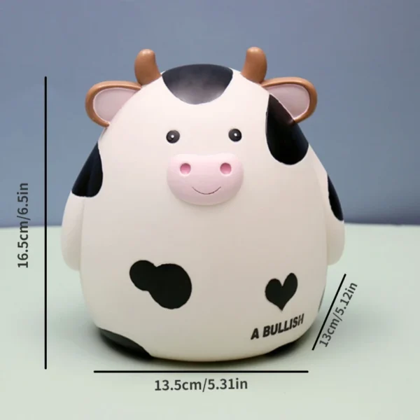 Tirelire Vache En Résine