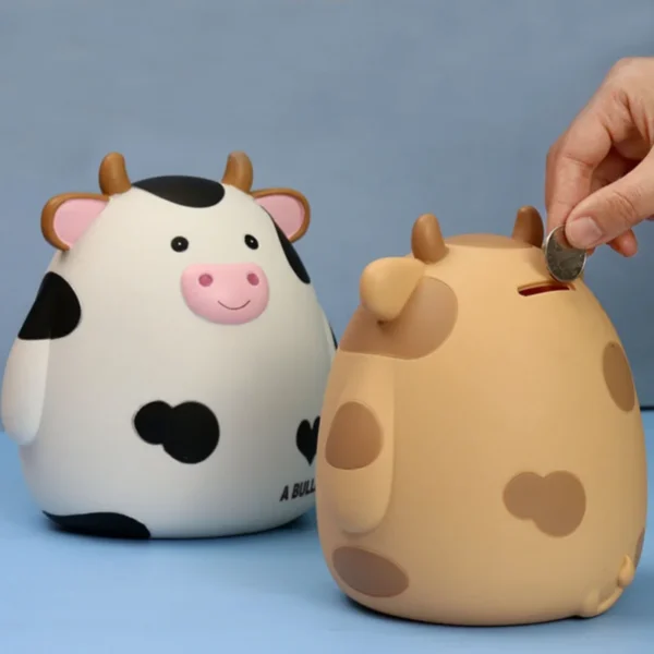 Tirelire Vache En Résine