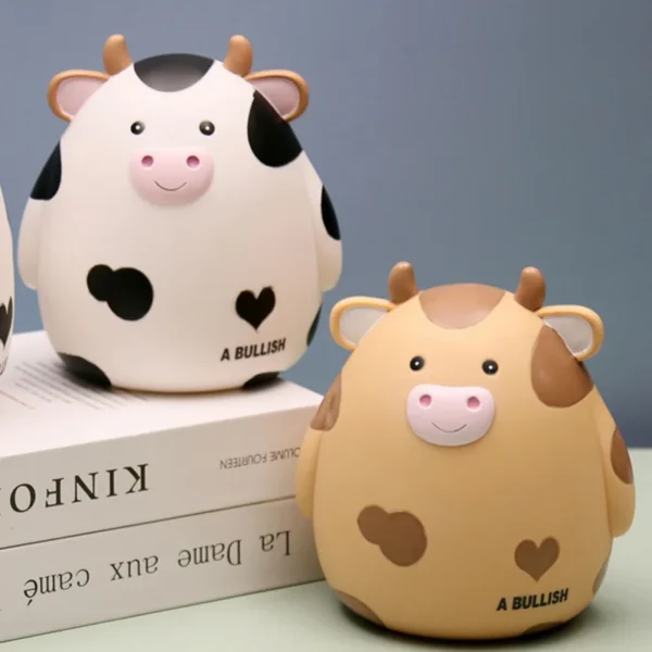 Tirelire Vache En Résine