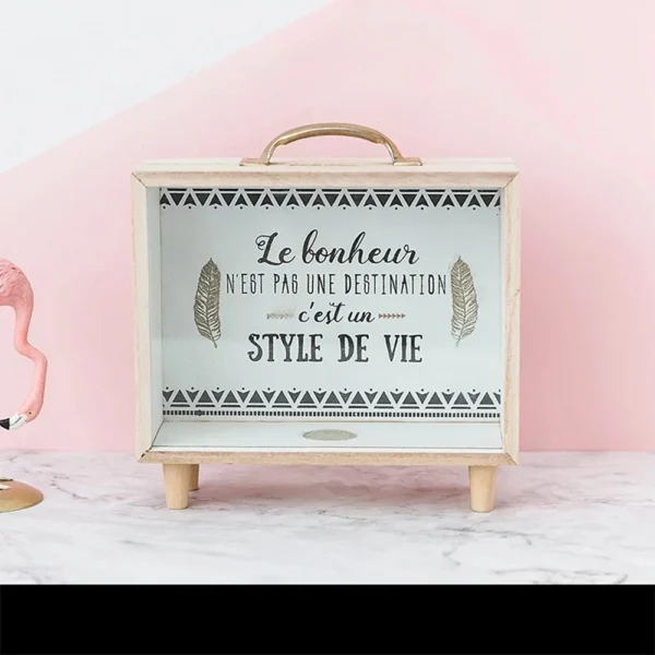 Tirelire Cadre Voyage​