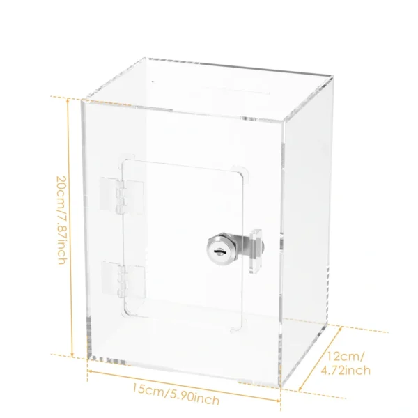 Tirelire Transparente Voyage​